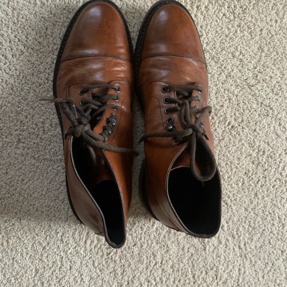 Geox Men's Tan Leather Boots